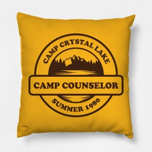 Camp Crystal Lake Counselor Pillow