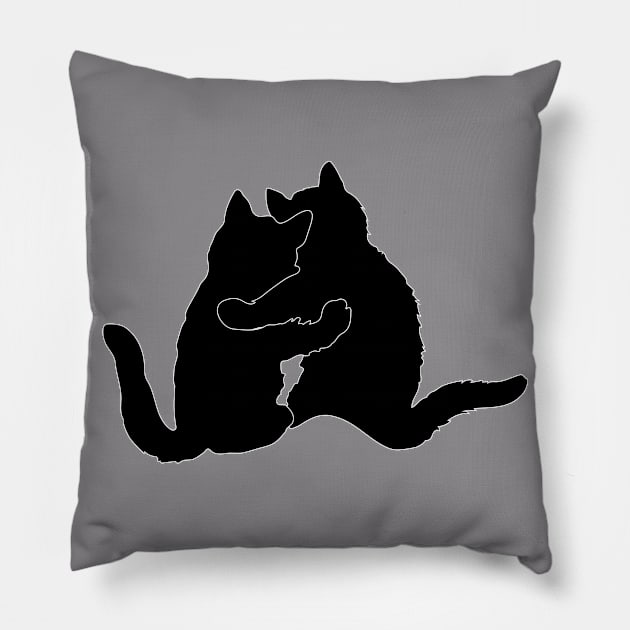 Cat Lovers Pillow by CreativeDesignStore