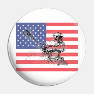 US Flag Crank Pin