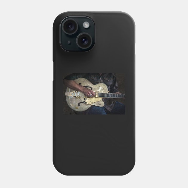 Guitar Man Phone Case by IanWL