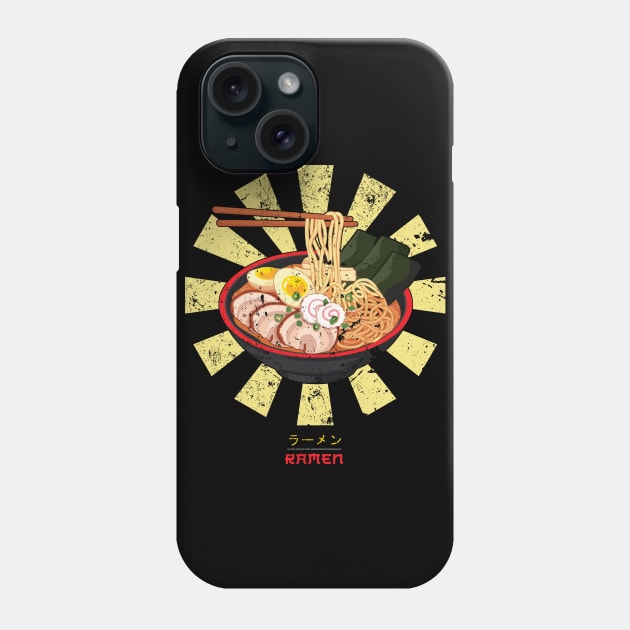 Ramen Retro Japanese Phone Case by Nova5