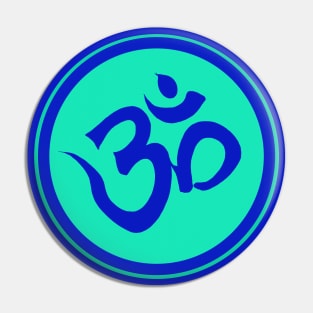 Spiritual Om Symbol Sacred Mantra Pin