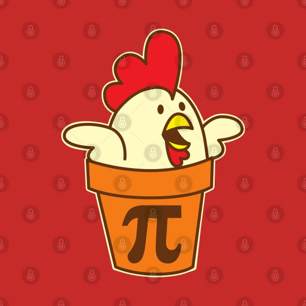 Chicken Pot Pi by DetourShirts