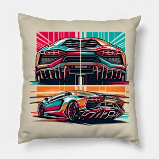 Lamborghini Aventador Pillow