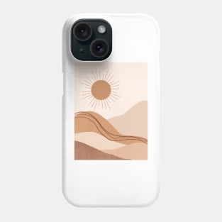 Abstract Sunset Painting 3.7 Phone Case