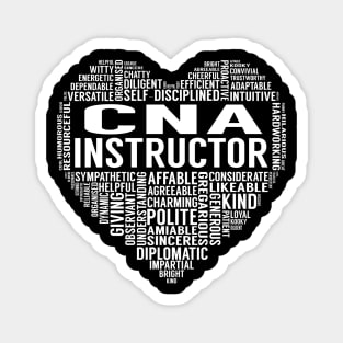 Cna Instructor Heart Magnet