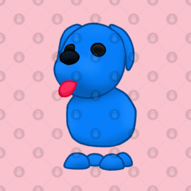 Adopt Me Blue Dog Adopt Me Pin TeePublic