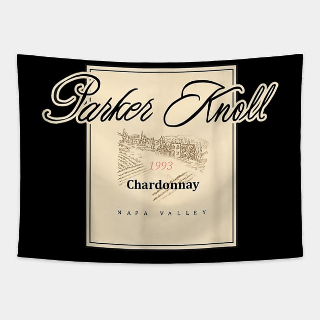 Parker Knoll Wine Vineyard Napa Valley Tapestry by vintage-corner