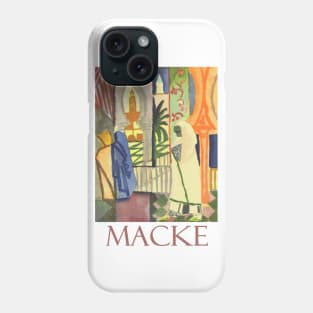 In the Temple Hall by August Macke Phone Case