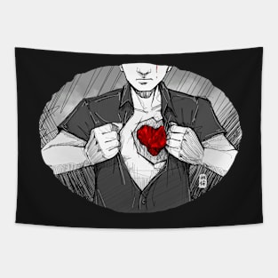 Broken Heart Tapestry