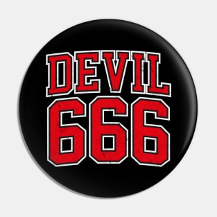 Devil 666 Pin