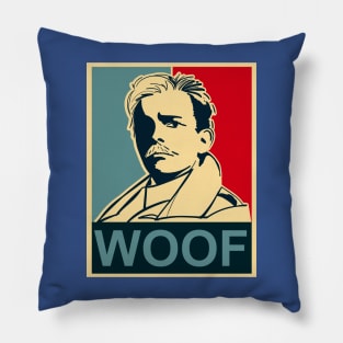 Lord Flashheart - Woof Woof Quote Pillow