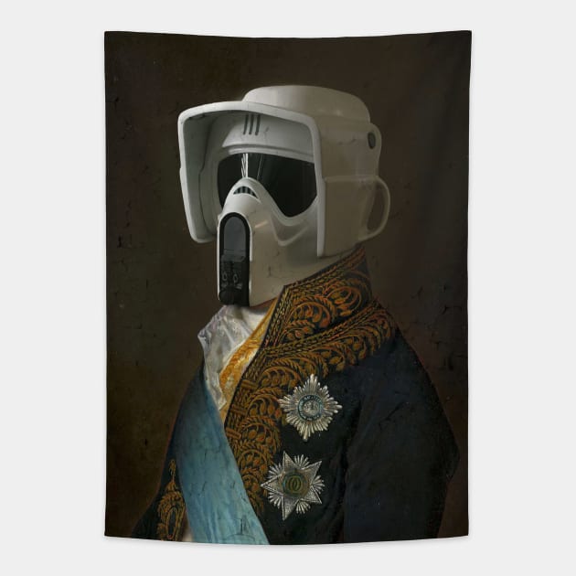 Vintage Sir Scout Tapestry by 2ToastDesign