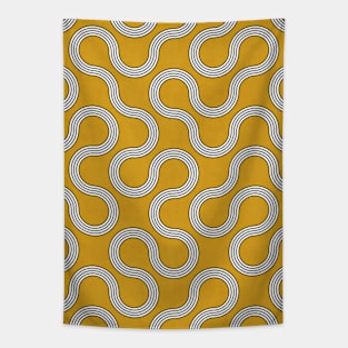 My Favorite Geometric Patterns No.31 - Mustard Yellow Tapestry