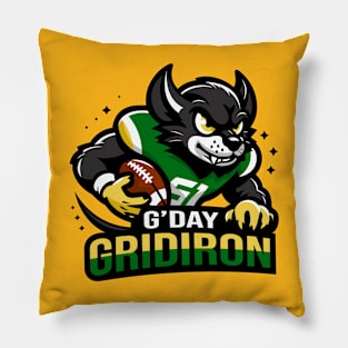 Gday Gridiron Tassie Devil RB Pillow