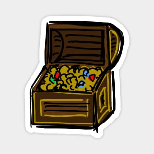 Treasure Chest Magnet