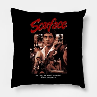 80s Scarface Pillow