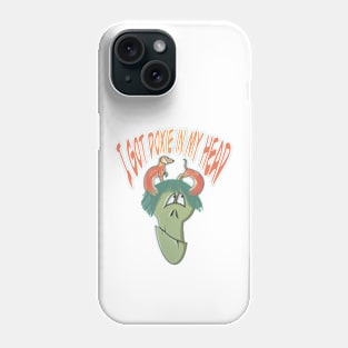 I have doxie in my head. Phone Case