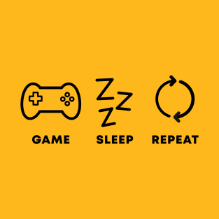 Game Sleep Repeat T-Shirt