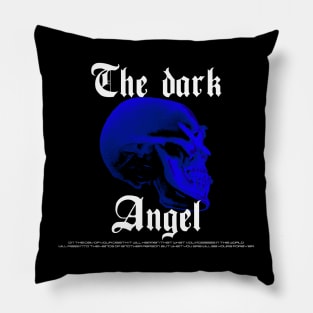 THE DARK ANGEL BLUE Pillow