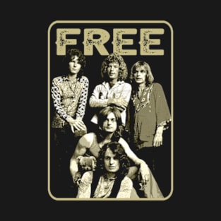 Tribute to Frees Band T-Shirts, Pay Homage to the Pioneers of Timeless Rock T-Shirt