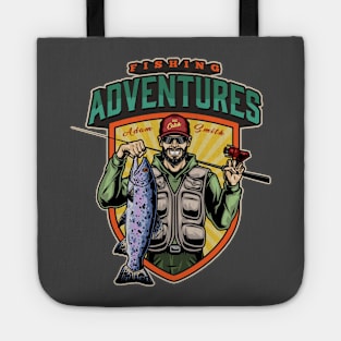 fishing adventure Tote