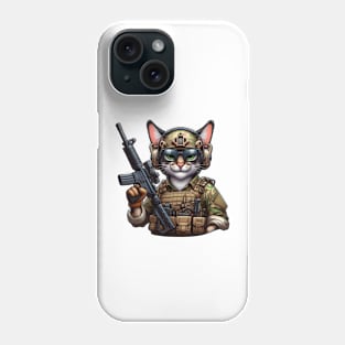 Tactical Cat Phone Case