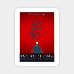 Dr strange minimalist artwork Magnet