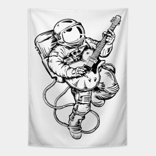 SEEMBO Spaceman Playing Guitar Guitarist Musician Music Band Tapestry