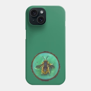 A Framed Bee Phone Case