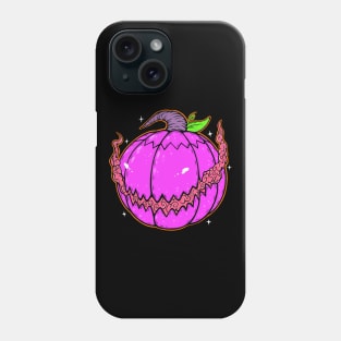 Spooky Purple Pumpkin Phone Case