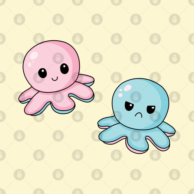 Kawaii mood octopus by SuperrSunday