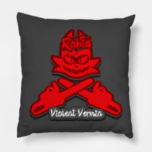 Violent Vermin (Rabid) Pillow