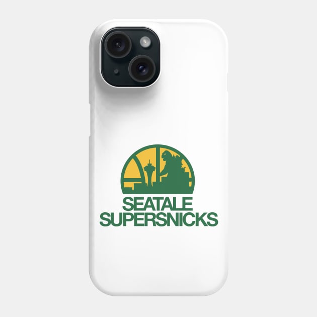 Seatale Supersnicks Phone Case by sombreroinc