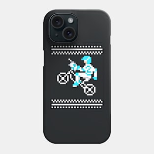 Vintage BMX Videogame pixel art Phone Case