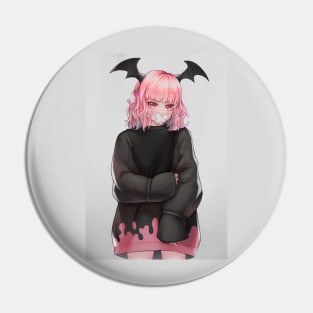 Batty Girl Pin