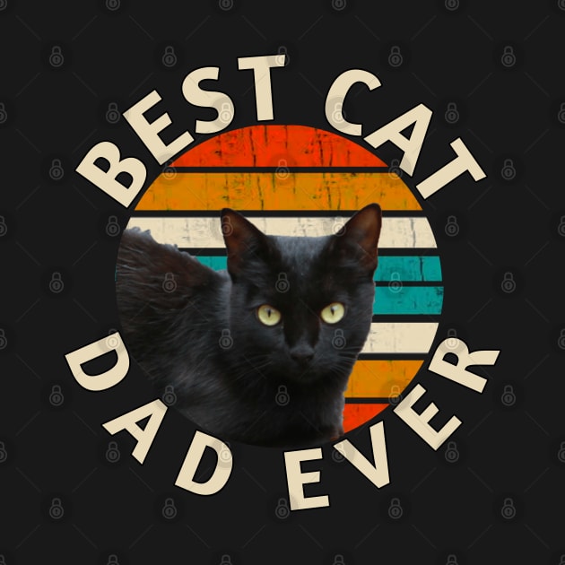 Best cat dad ever t-shirt by  Memosh Everything 