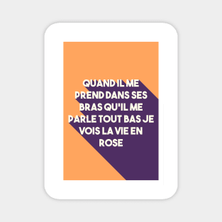 Edith Piaf Quotes Magnet