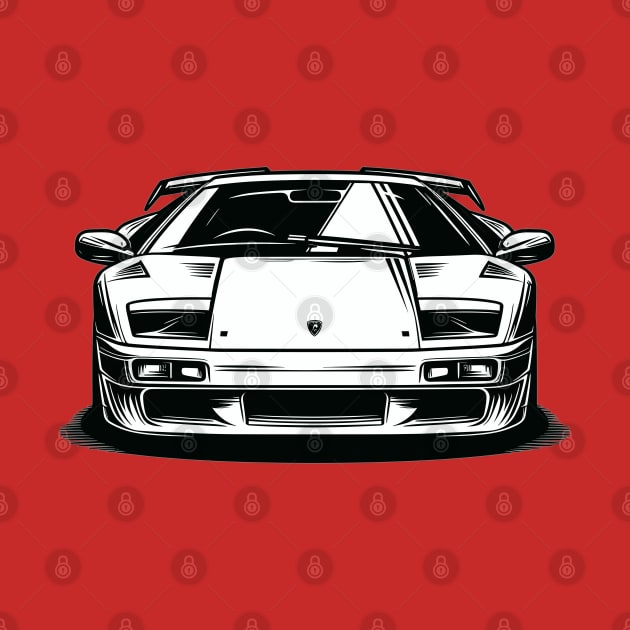 Lamborghini Diablo by Vehicles-Art