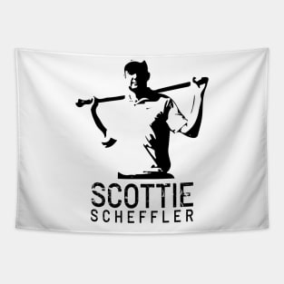 Rising Star Scottie Scheffler Tapestry