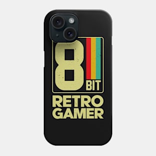 8bit Retro Gamer Phone Case