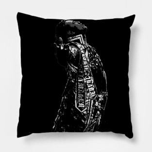 Rainmaker Black and White Pillow