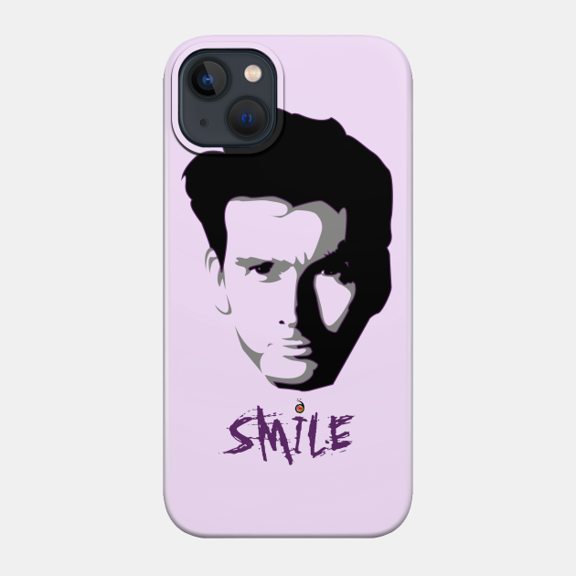 Kilgrave: Smile (black on light colors) - David Tennant - Phone Case