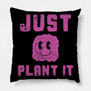 Just Plant It Red Cabbage Pillow