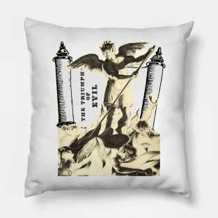 Evil Devil Trump vs Angels Pillow