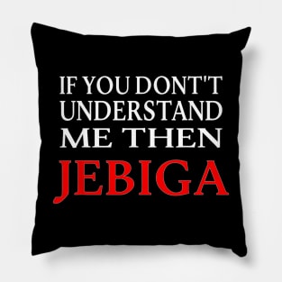 Jebiga Brate Yugoslavia Balkan Slang - Funny Serbian Pillow