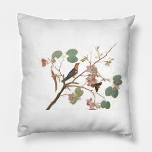 Vintage Botanical Art Pillow