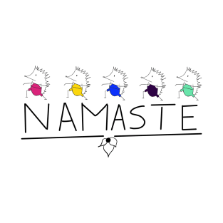 Namaste Hedgehogs T-Shirt