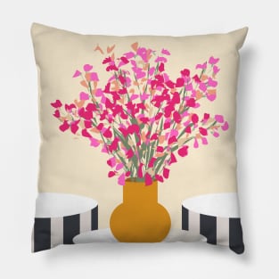 Les Fleurs de Paris - Pink Palais Flowers Pillow