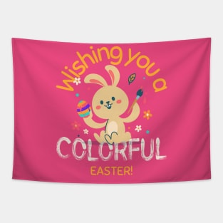 Wishing you a colorful easter Tapestry